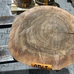 Rosewood schijf, Dikte 80mm, Ø 550mm